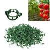 Tomato Clips, Plastic Trellis Clips Plant Support Clips, 100PCS Plant