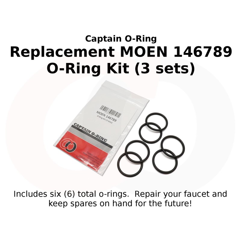 Captain O-Ring – Replacement 146789 O-Rings for Specific Moen Single-Handle