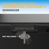 Cooler Handle Latch Replacement for Coleman 54 Qt Steel Belted