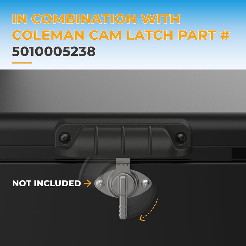 Cooler Handle Latch Replacement for Coleman 54 Qt Steel Belted