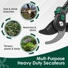 Bypass Pruning Shears, 3/4-Inch Cut Capacity Garden Clippers, Gardening Scissors