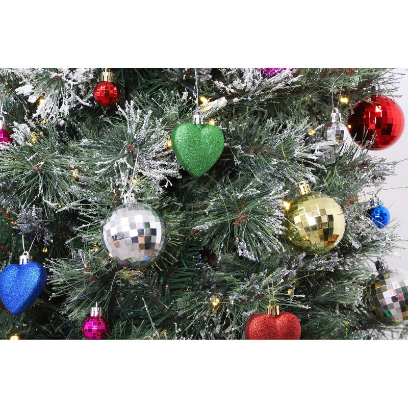 Christmas Concepts® Pack of 10-60mm (2.4") Christmas Tree Baubles -