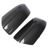 2PCS Side Mirror Cover Left Right Carbon Fiber Pattern 76201