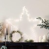 Lights4fun 32cm Frosted Eucalyptus Christmas Wreath Front Door & Indoor