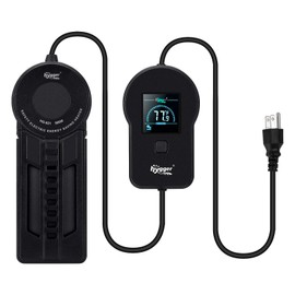 hygger Fast Heating Titanium Aquarium Heater with LED Digital Temp Controller 500W Submersible Fish Heater for 60-120 Gallon Freshwater Marine Tank