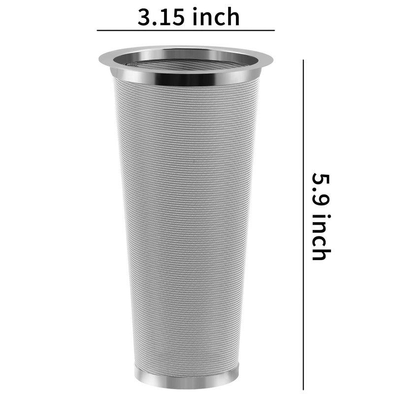 Cold Brew Coffee Filter for Wide Mouth Mason Jar, Food