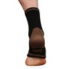 Copper Compression Ankle Sleeve - Black - Small/Medium - 2