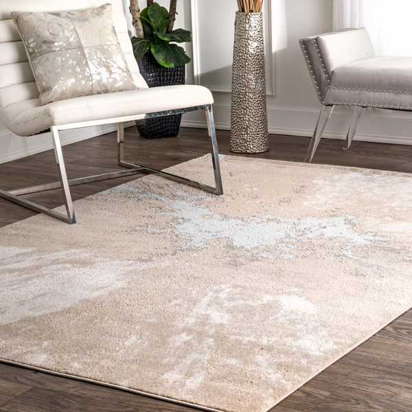 nuLOOM Cyn Abstract Area Rug, 4' 3" x 6' 3",