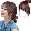 ABIKILU Bang Wig Human Hair Partial Wig "Sides are longer