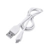 PK Power 3.3ft White Micro USB PC Charging Cable PC