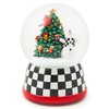 MACKENZIE-CHILDS Christmas Snow Globe and Music Box, Unique Musical Snow