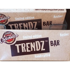 Trendz Bar – Sugar Free Chocolate – Healthy Dark Chocolate – 66% Cocoa – Allulose Sweetened – Deliciously Sugar Free Candy – Non GMO – Gluten Free & Dairy Free – Vegan Chocolate – Kosher – 6 Pack (Dark Chocolate - Allulose Sweetened)