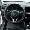 Getaway Car Leather Steering Wheel Cover - 15-inch Universal Microfiber-