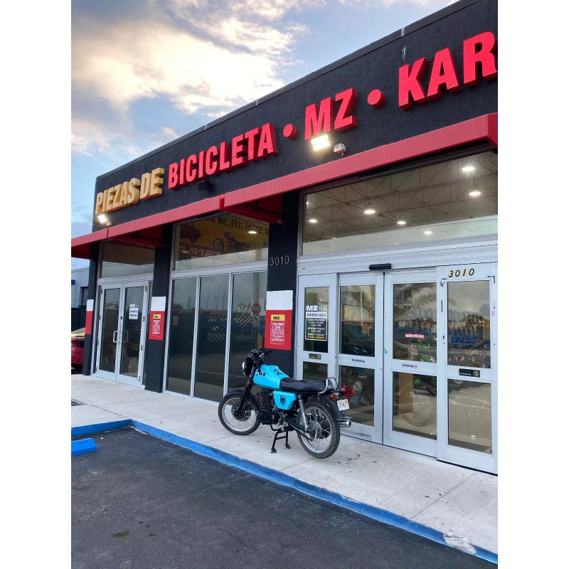 MZ RELOJES MODERNOS ( CROMADO) MZ ETZ TS MZ ,SPEEDOMETER