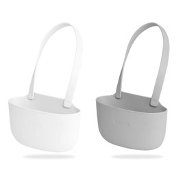 2 Pack Drain Hanging Bags, Kitchen Accessories, Sink Hanging Basket, Kitchen Storage Accessories, Sink Storage Accessories