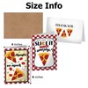 Pro Supply Global (24 Count of 4x6 Pre-Folded Pizza Thank