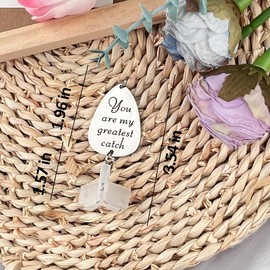 Fishing Gifts for Men Women Fiance Boyfriend Husband Birthday Gifts Fishing Lure Gifts for Fisherman Boyfriend Fiance Husband Valentine Gift Fishhook