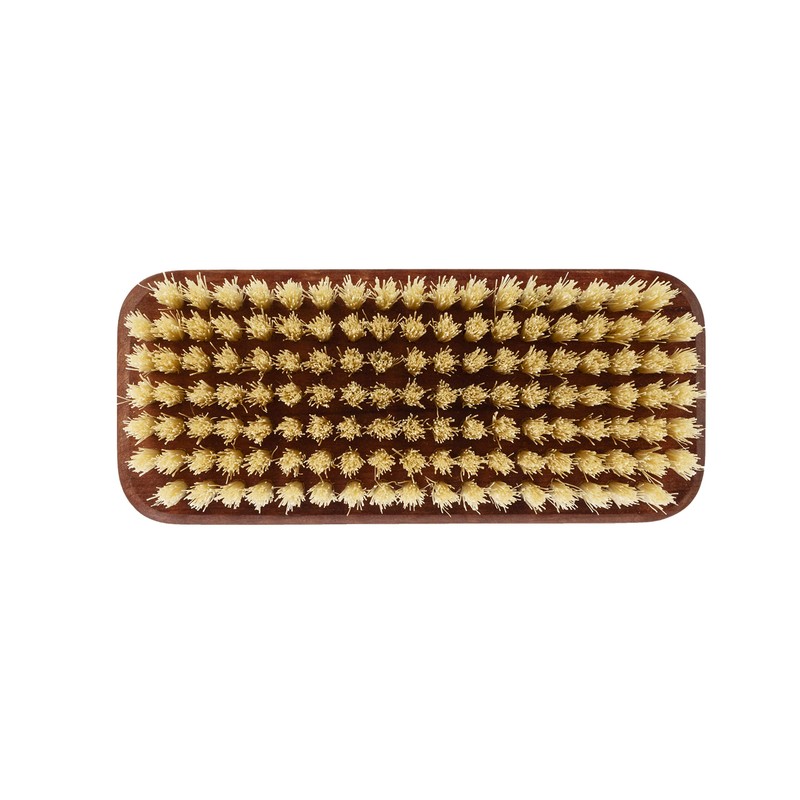 REMOS"Doctor's Hand Brush" with Natural bristles pear Wood