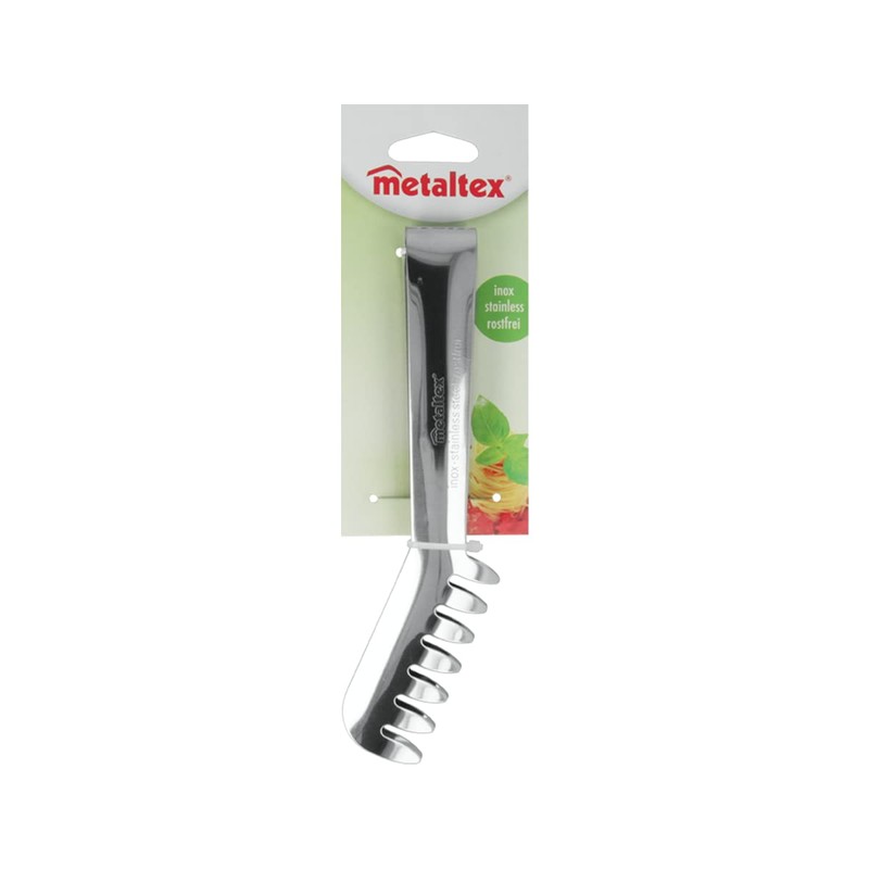 Metaltex, Pinza per Spaghetti in Acciaio Inox, Argento, 20 cm