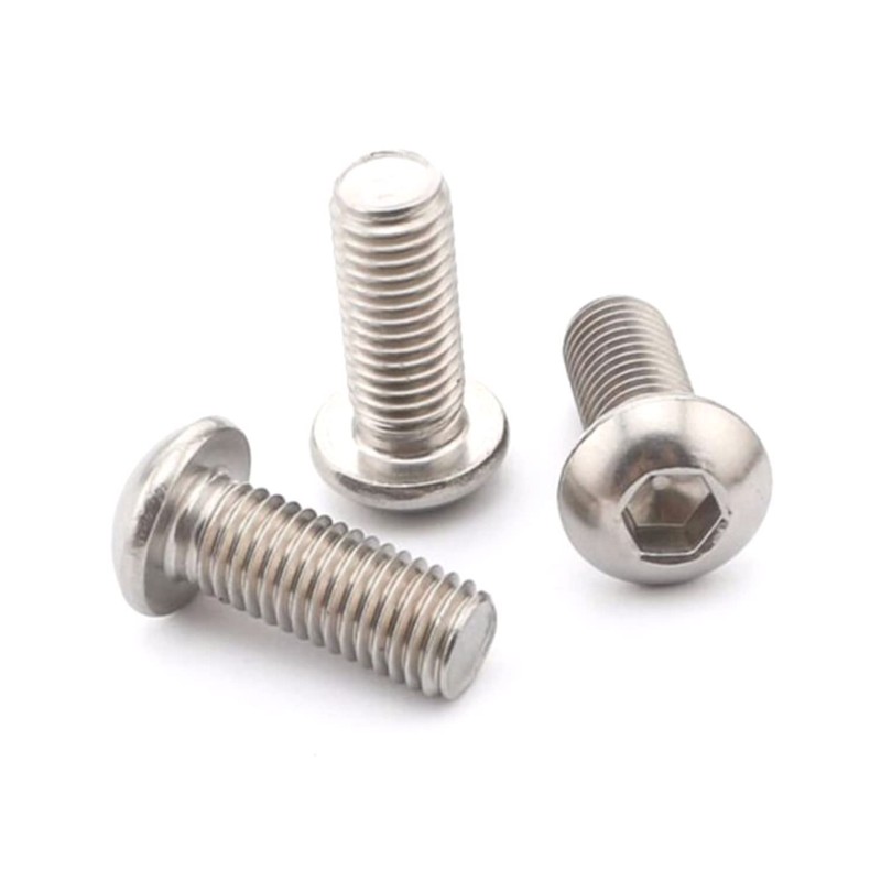 IMScrews 1/4-20 x 1 Button Head Socket Cap Bolts Screws,
