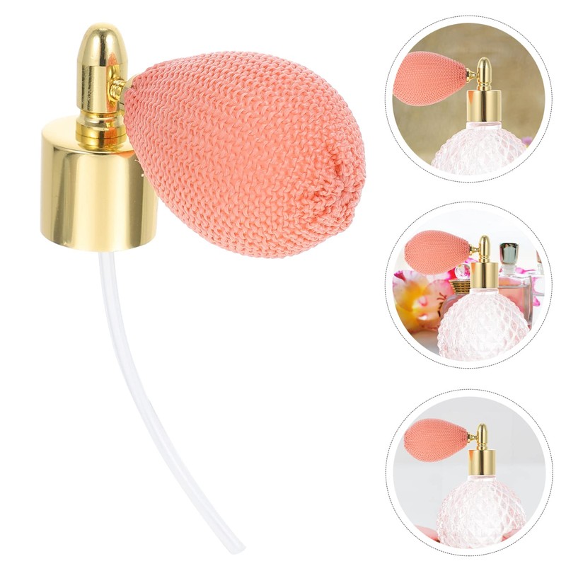 Minkissy Perfume Spray Caps Replacement, Ergonomic Perfume Bottle Sprayer Gasbag