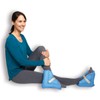 Heel Pillow - Pair - Wicking Fabric - Blue -