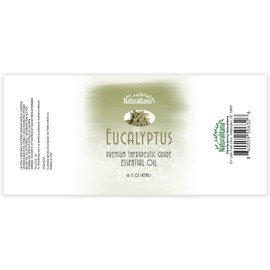 Naturalitana Eucalyptus Essential Oil 16 oz, Therapeutic Grade – Essential Oil for Diffuser, Humidifier, Bath Bombs, Soap & Candle Making