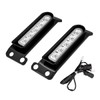 HDBUBALUS LED Saddlebag Support Inserts Auxiliary Fender Light Filler Panel