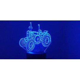 3D-LED-LAMPE. LANZ Traktor.