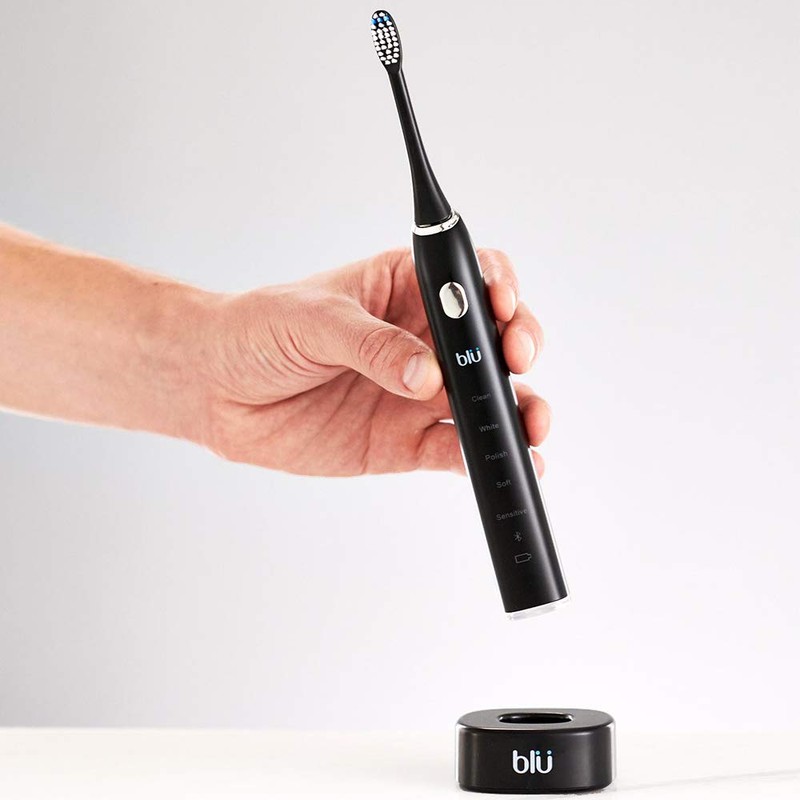 Blu Smart Electric Toothbrush, Sonic Power Toothbrush with Interactive Live