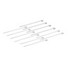 Buddy's BBQ Stainless Steel Barbecue Skewers, 12 x 30 cm