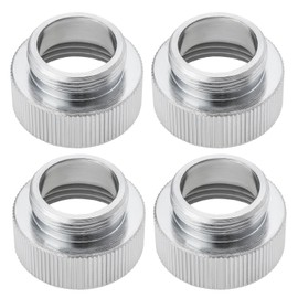 Create idea 4pcs Brass Faucet Adapter Connector 3/4'' Female to M22 x 1.0 Metric Male Thread Water Purifier Adapter for Machine Dishwasher Bathroom Kitchen Sink