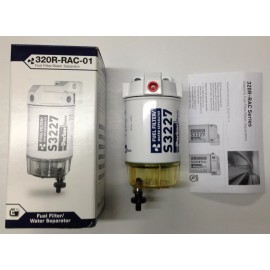 RACOR OUTBOARD GEN Parker Racor Marine Fuel Filter Water Separator 10 Micron 320RRAC01