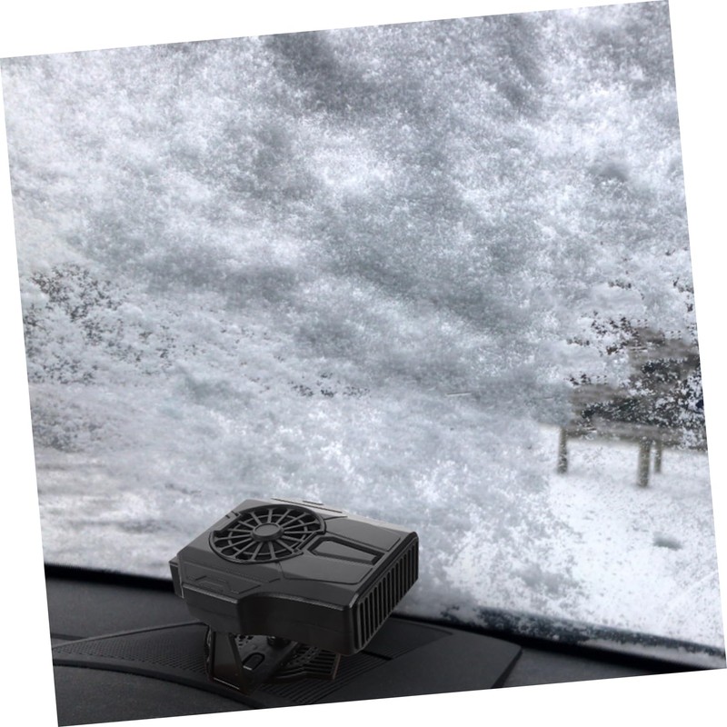 Mobestech 12v Car Heater Mini Windshield Defogger Auto Cool Fan