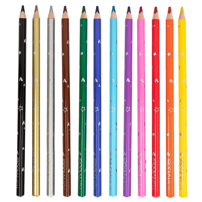 Depesche 12103 TOPModel Colour Roulette - Colouring Game with 12