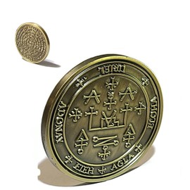 The Archangel Uriel + 72 Names of God Kabbalah King Solomon Coin Seal Talisman