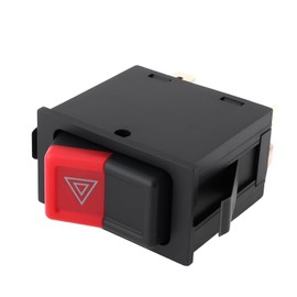EMSea Car Switch Hazard Warning Lamp 161953235A 161953235B Compatible with Volkswagen T25 1980-1992