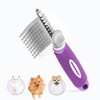 Dematting Undercoat Rake Comb for Dogs & Cats with Long