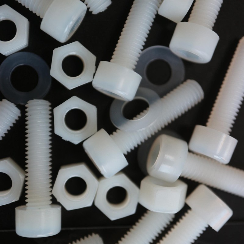 50 x Nylon Allen Bolts, M5 x 20mm, Plastic Machine