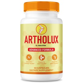 Artholux Capsules – Natural Joint & Cartilage Support for Flexibility, Mobility & Comfort | Premium Blend for Everyday Active Movement | Gentle, Easy-to-Take Artho Lux Pills (60 Capsules)