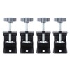 Drawer Front Installation Clamp, 4Pcs Drawer Panel Installation Clamps 2.45MM