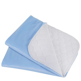 Washable Underpads, Lymneth 4-Layer Reusable Incontinence Bed Pads 34''×54'', Waterproof Mattress Pad, Non-Slip Quilted Bed Pads, Absorbent Pads for Incontinence Individuals Kids Adults Pets(2 Pack)