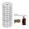 12 Pcs Neodymium Magnet 30x5mm Heavy Duty Strong Magnetism Round