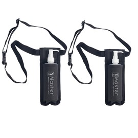 Master Massage Oil & Massage Lotion Bottle Holster Single Kit - 1 Bottle, Adjustable Holster (2 Set Single Bottle)