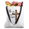 He Is Risen Tote Bag