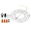 PATIKIL 105mm Round Ceiling Light Plate Kit, 1 Set Light