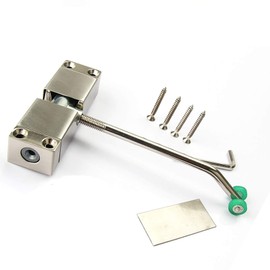 Stainless Steel Door Closer Adjustable Automatic Door Closer for Medium Size Doors Commercial or Domestic Doors