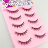 Kagonekodo False Eyelashes (NS-12) (Ultra Fine Black Axis NS-12, Black,