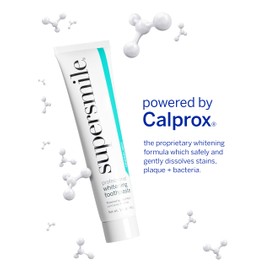 Supersmile Whitening System – Toothpaste (1.4 oz) & Accelerator (1.2oz) & 14 Dissolving Whitening Strips – TSA Kits