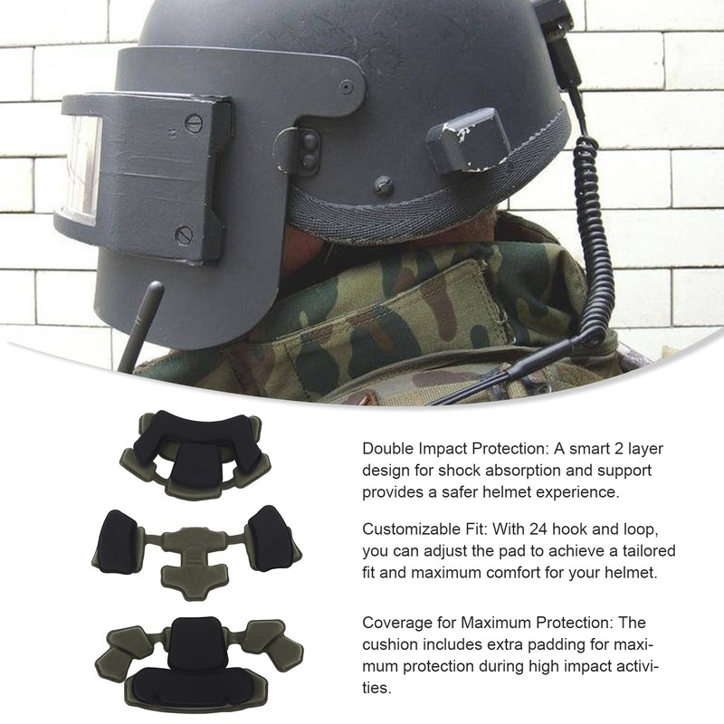 Helmet Padding Helmet Liner System Sponge Cushion Foam Pads Replacement